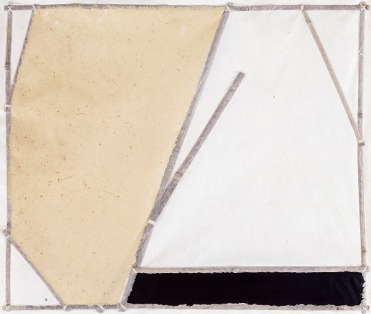 리처드 프랭클린, 경쾌한 항해2, 1979, 한지에 대나무, 실 콜라주, 23× 27 cm, 1979 년 작가 기증.jpg