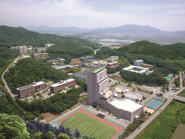 한국교통대학교 전경.