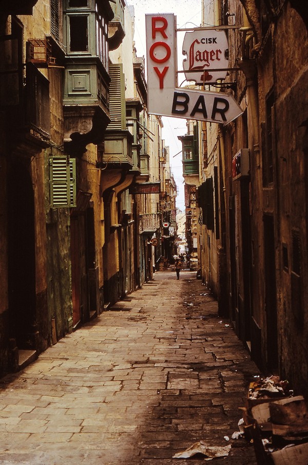 발레타의 해협 거리의 1967년 모습. 사진=위키피디아