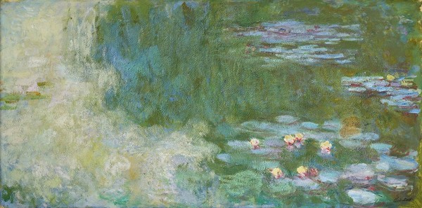 모네의 수련이 있는 연못(Le Bassin Aux Nympheas), 1919~1920, 100×200cm.