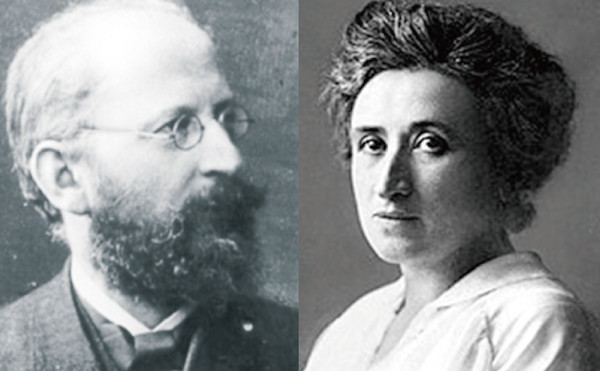 에두아르트 베른슈타인(1850∼1932)와 로자 룩셈부르그(1871∼1919)